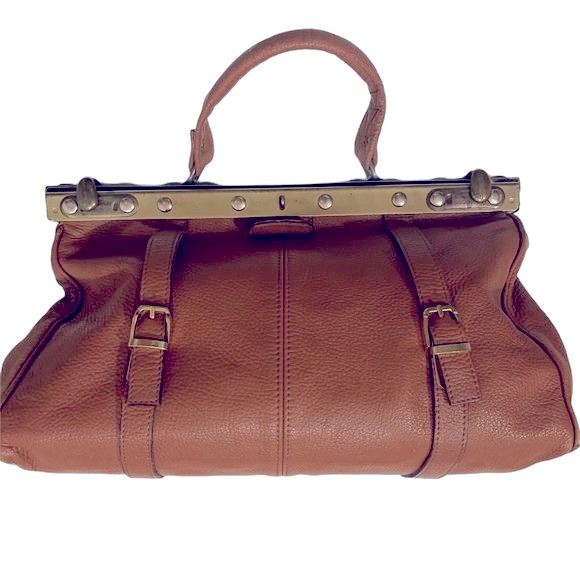 Vintage Gladstone Framed Leather Doctor Bag - Picture 1 of 15